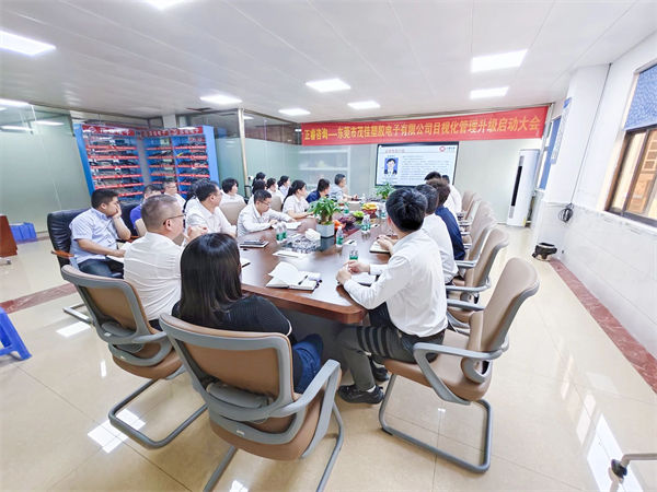 茂佳塑膠電子項目啟動會現場