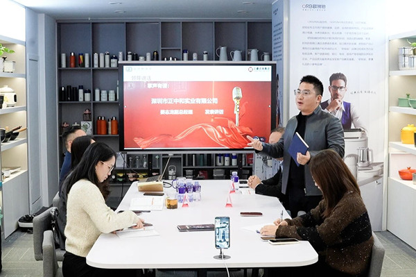 正中和實業副總經理姜志龍先生致辭